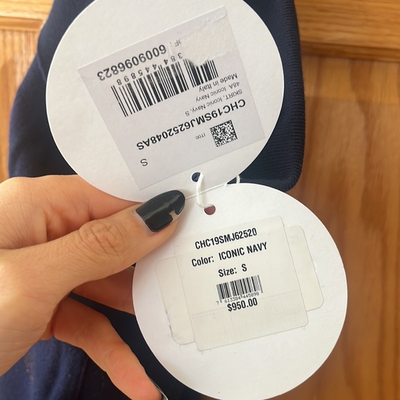 Chloe long knit navy skirt size S - Picture 8 of 8